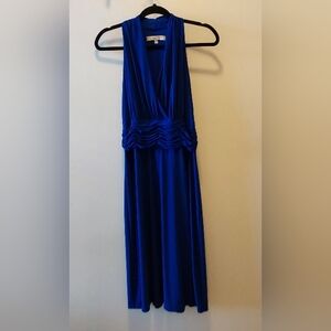 Evan Picone Royal Blue Sleeveless Dress